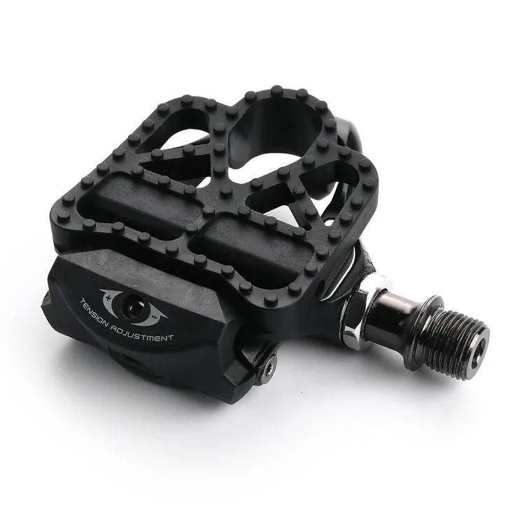 1 Pair Road Bike KEO Locking Cycling Adapter Pedals (Black)