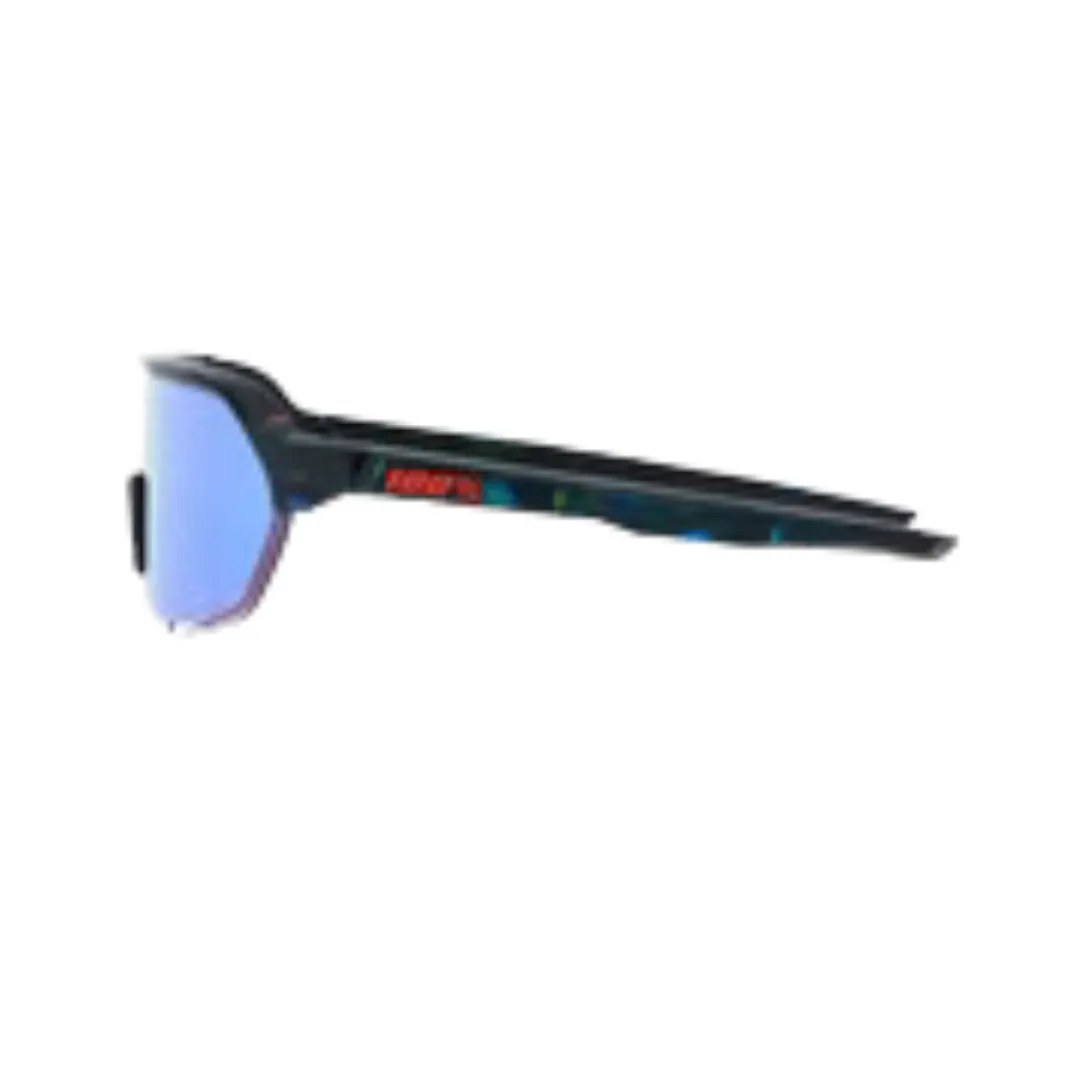 100% S2 - Black Holographic - HIPER Blue Multilayer Mirror Lens