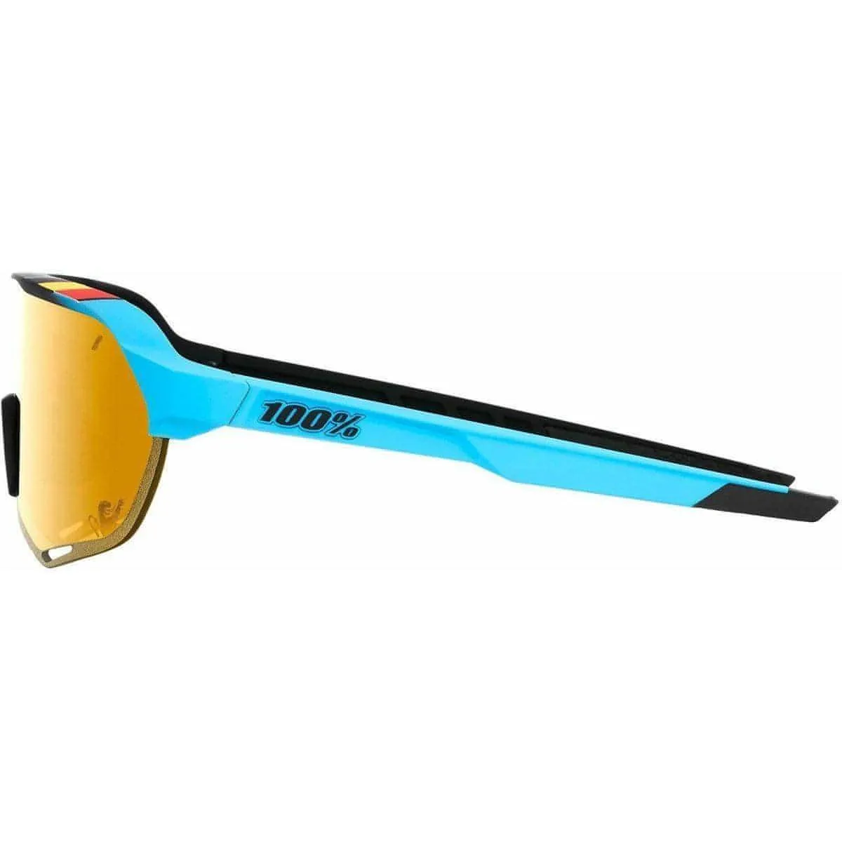 100% S2 Cycling Sunglasses - BWR Black