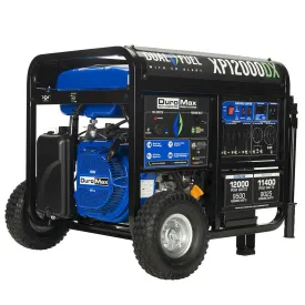 12,000 Watt Dual Fuel Portable Generator w/ CO Alert