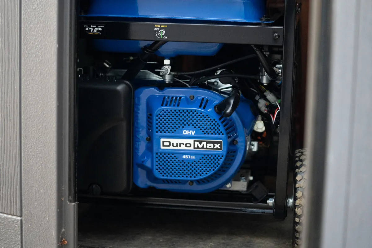 12,000 Watt Dual Fuel Portable Generator w/ CO Alert