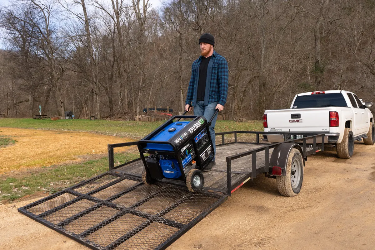 12,000 Watt Dual Fuel Portable Generator w/ CO Alert