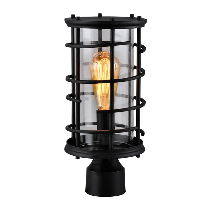 20001P1 Outdoor Post Light in Black