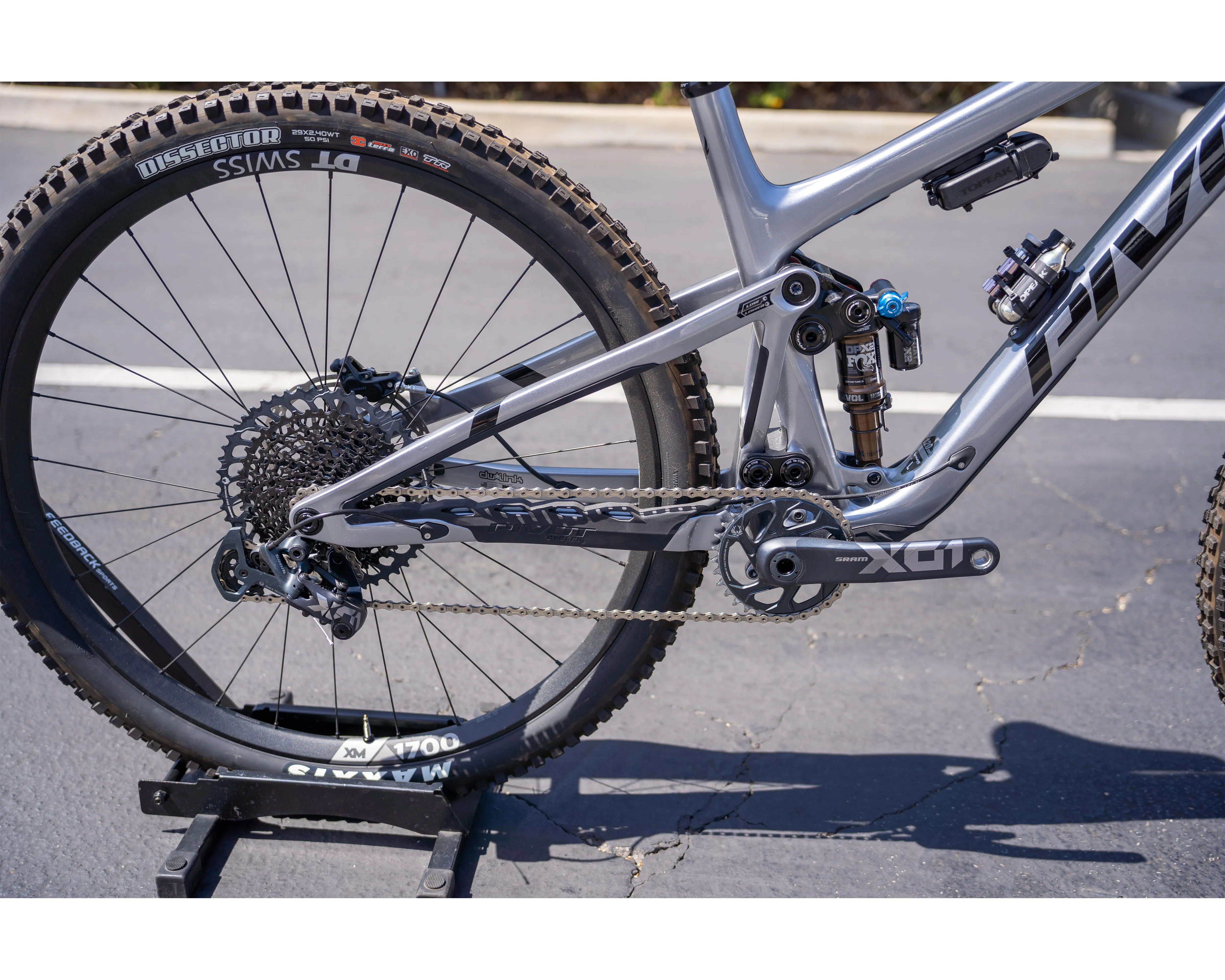 2021 Pivot Trail 429 V3 Pro X01 Enduro Met Silver LG