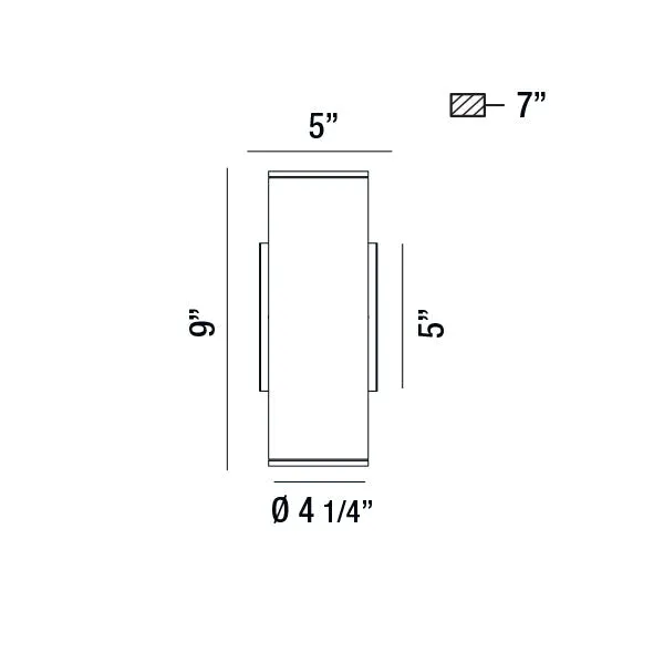 30347 1-Light Outdoor Sconce