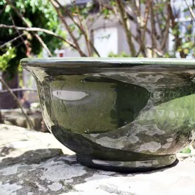 40cm Aegean Bowl Olive Plant Pot