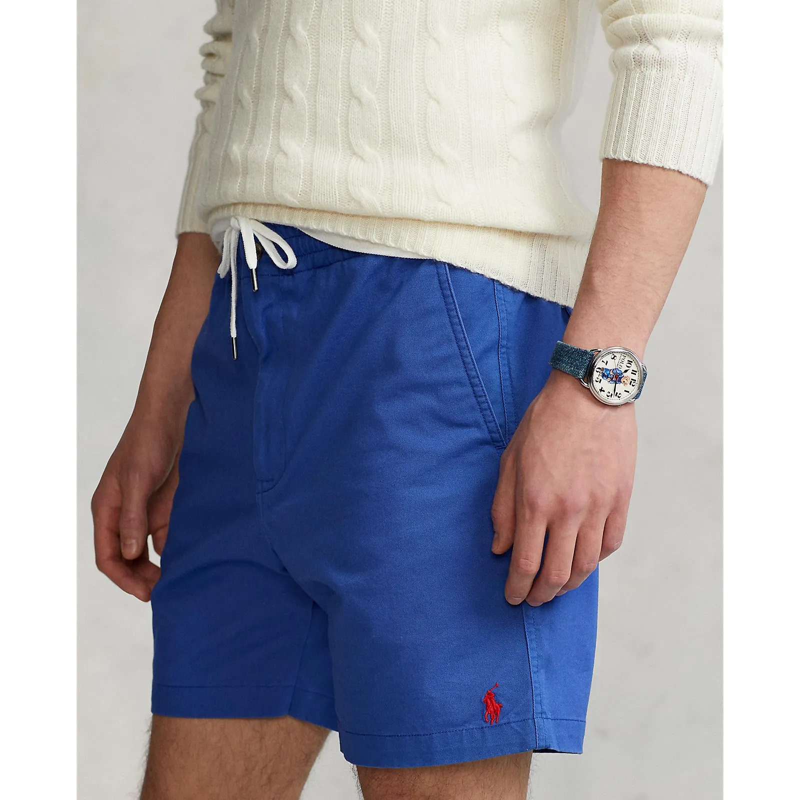 6 Inch Prepster Stretch Chino Short -  Royal Blue