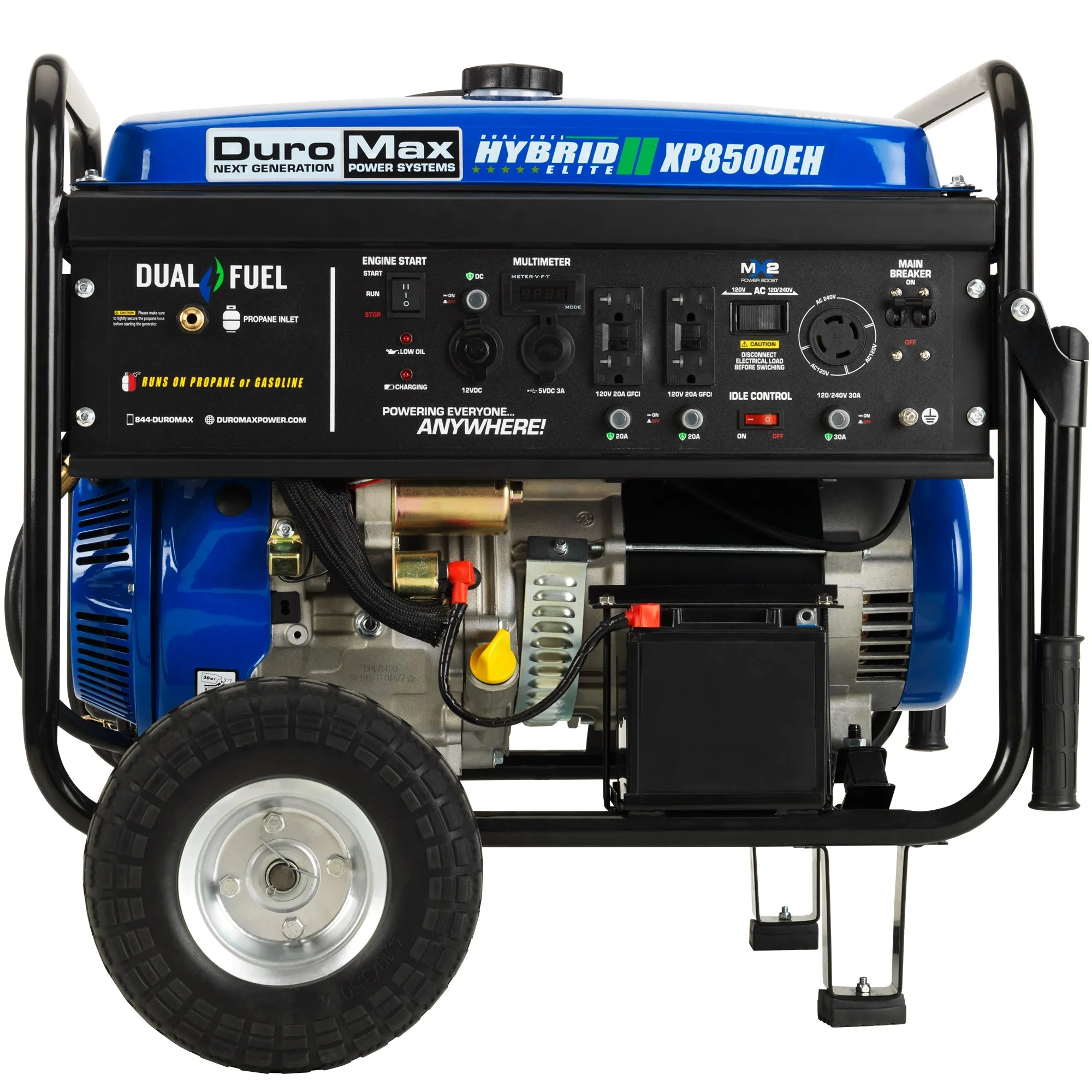 8,500 Watt Dual Fuel Portable Generator