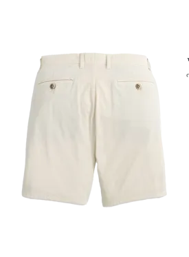 8" Nassau Cotton Blend Shorts Stone