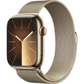 Apple Watch Series 9 41MM (GPS   Cellular) - Gold Stainless Steel