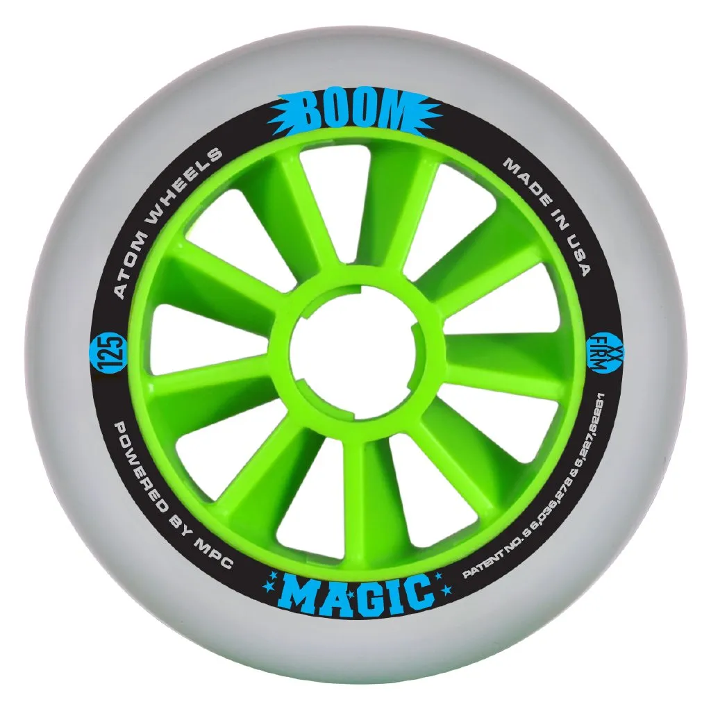 Atom Boom Magic Inline Speed Wheel - 125mm