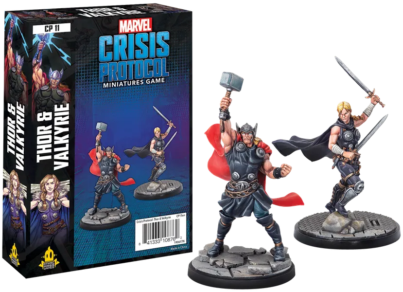 Atomic Mass Games - Marvel Crisis Protocol: Thor and Valkyrie