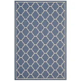 Avena Moroccan Quatrefoil Trellis Indoor and Outdoor Area Rug