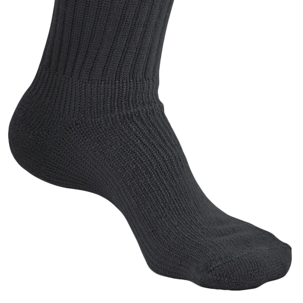 AW Style 195 E-Z Walker Sport Crew Socks - 8-15 mmHg