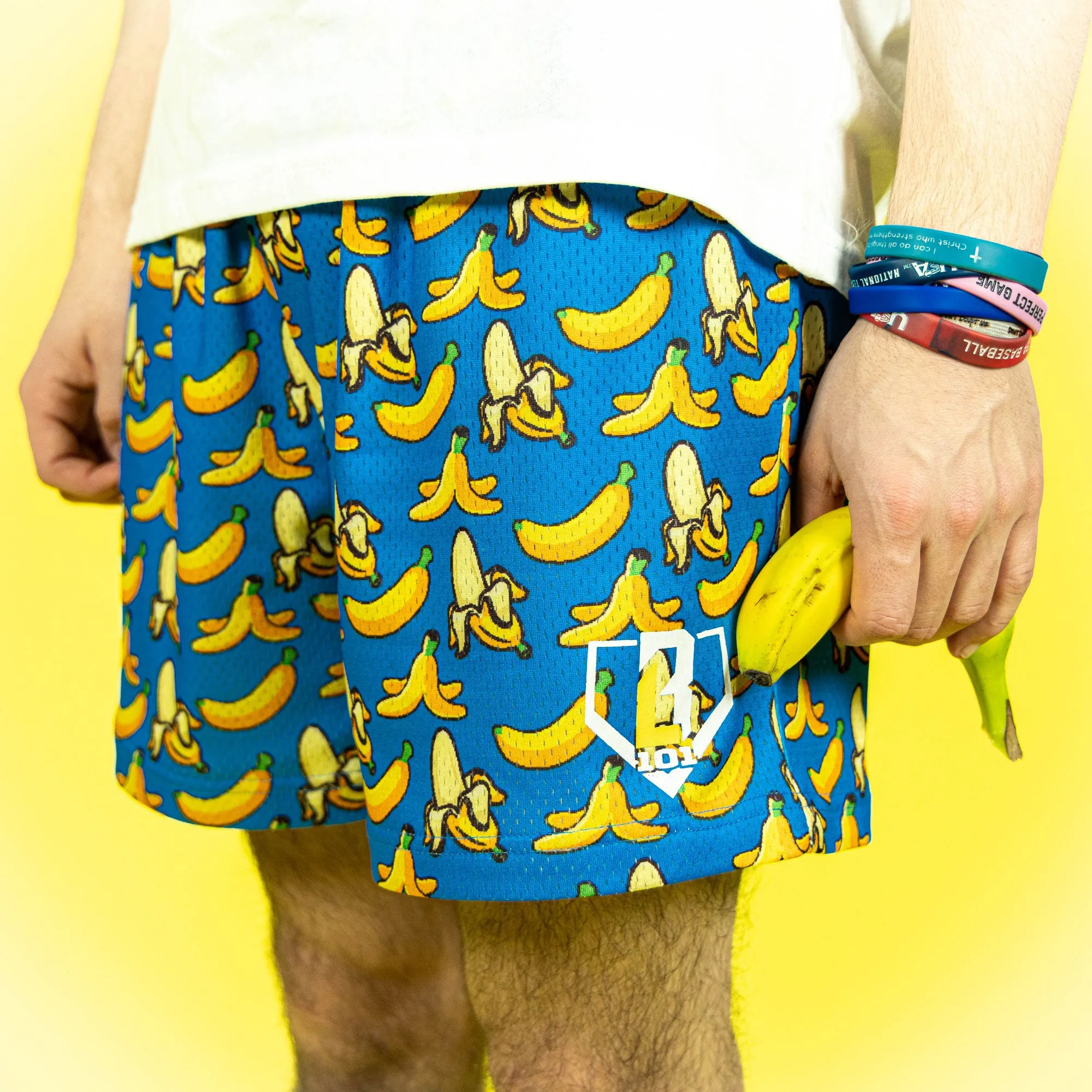 Banana Shorts - Blue