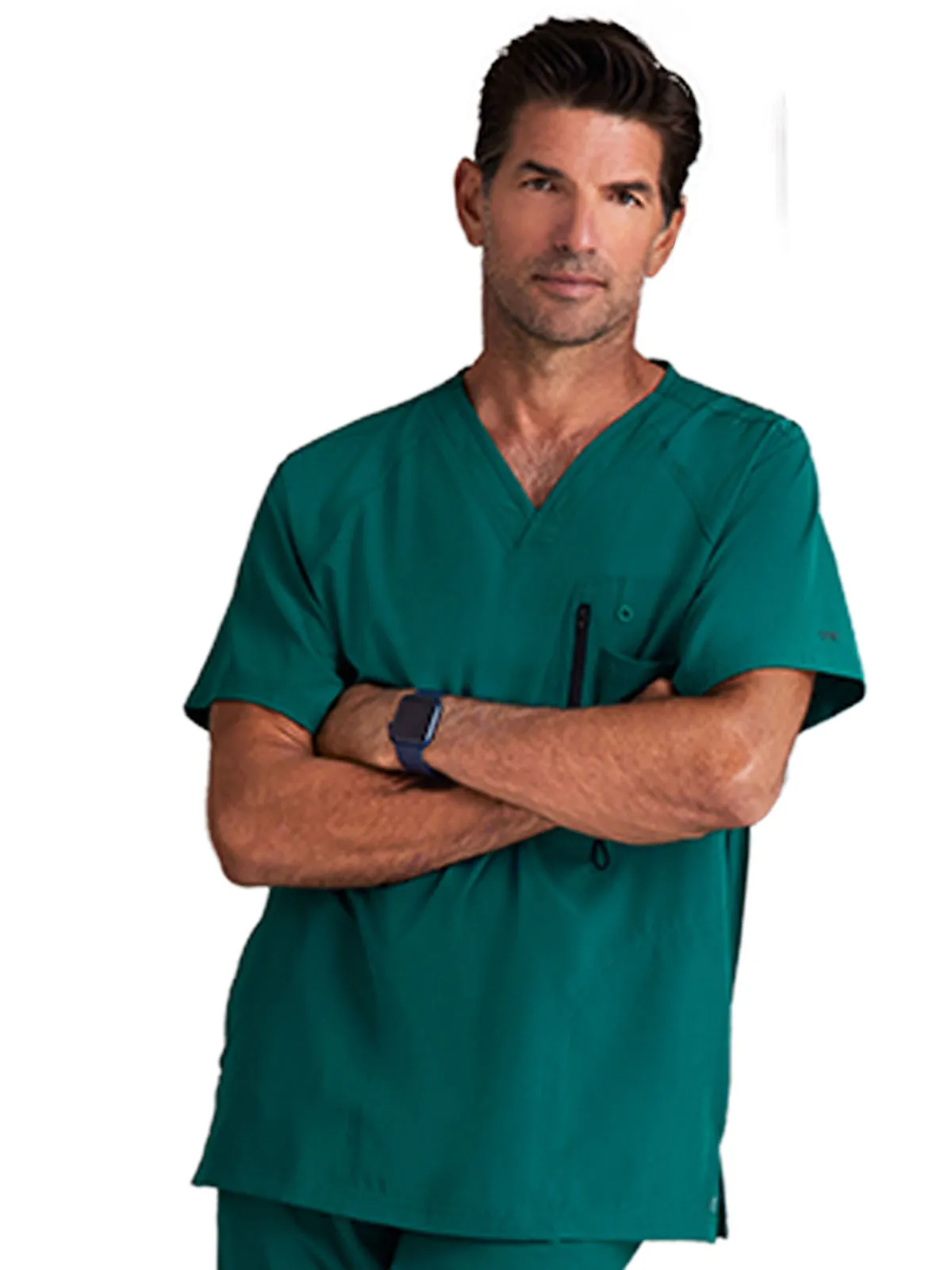 Barco One - Men's V-Neck Amplify Scrub Top