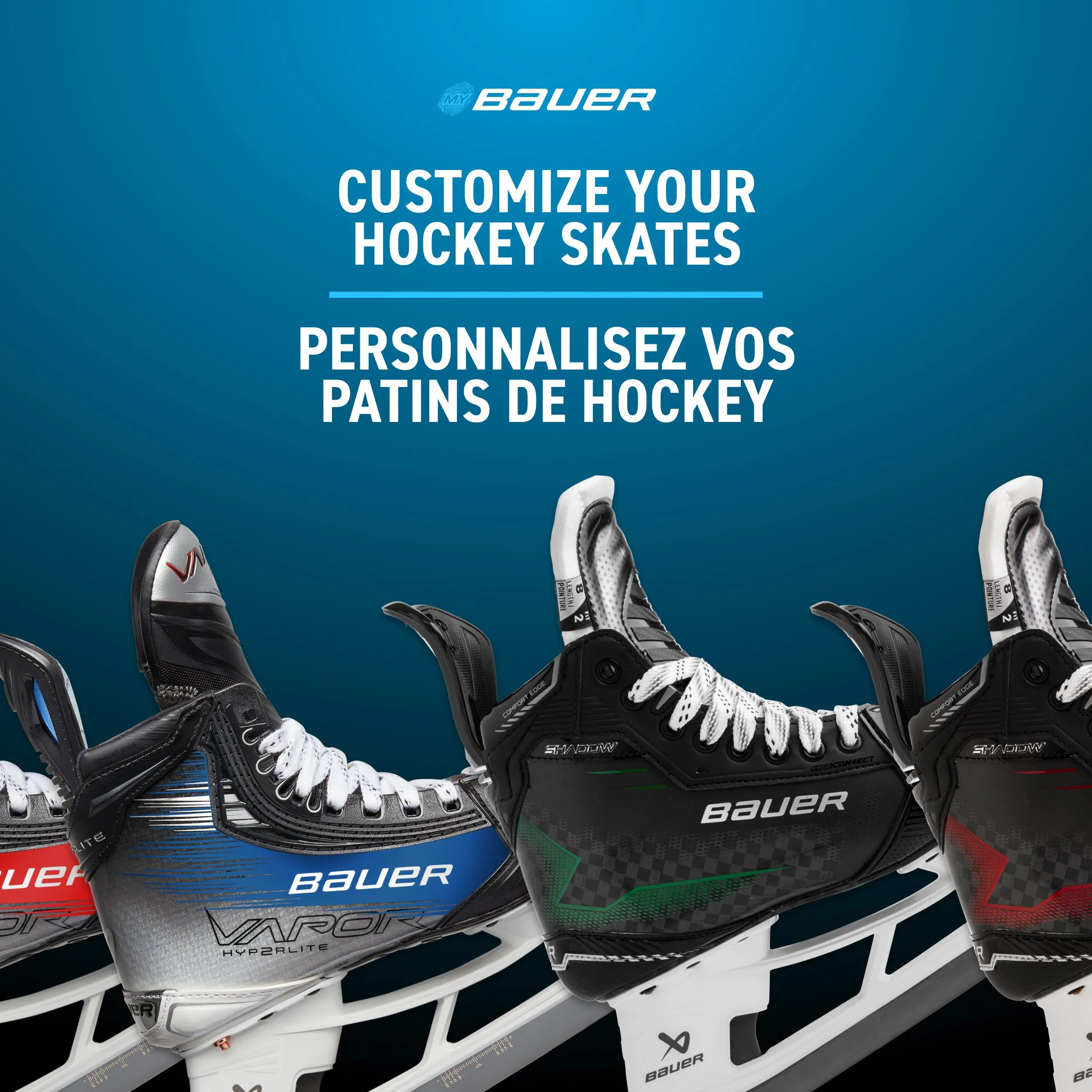 BAUER SUPREME SHADOW SKATE INTERMEDIATE