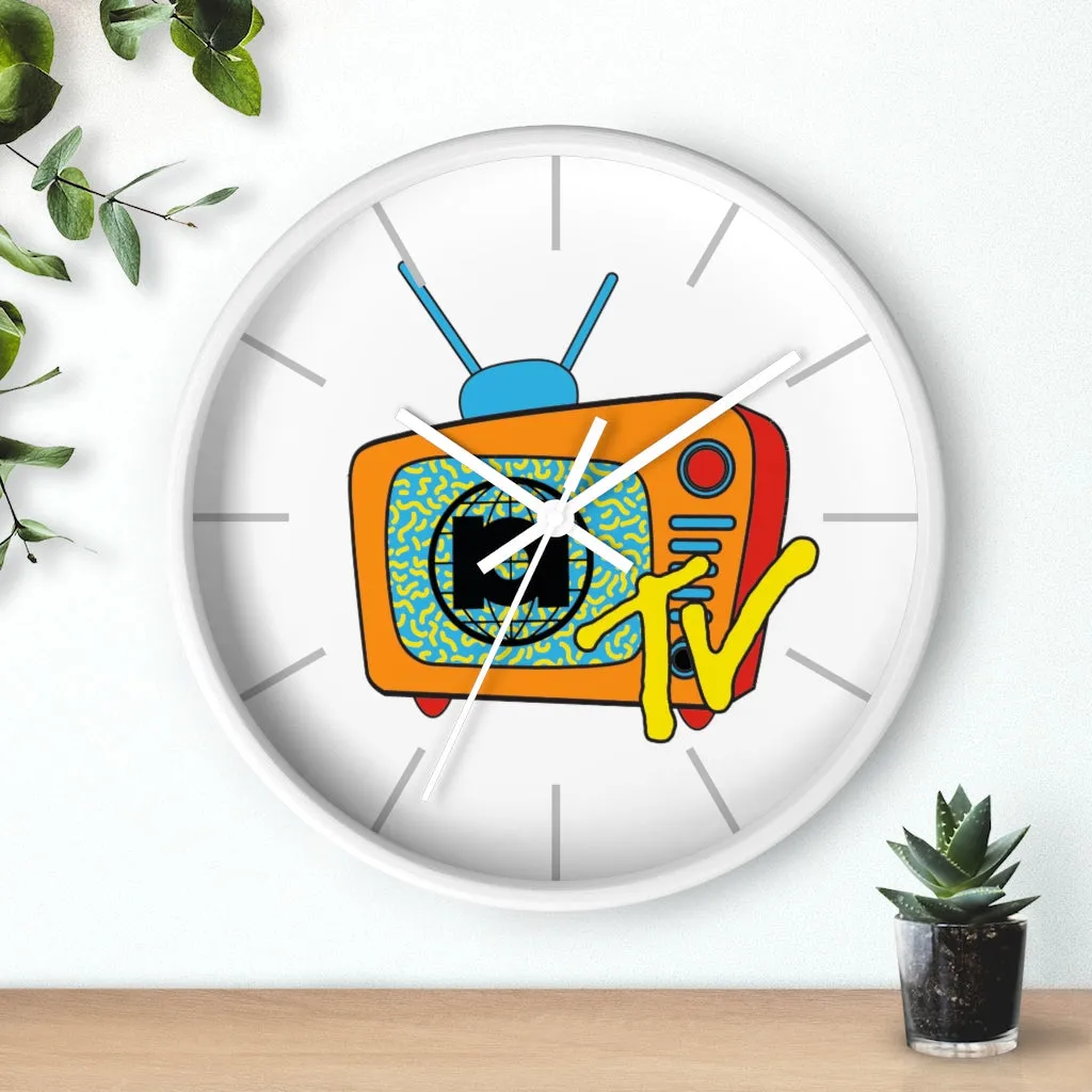 Beat Junkies TV retro Wall clock