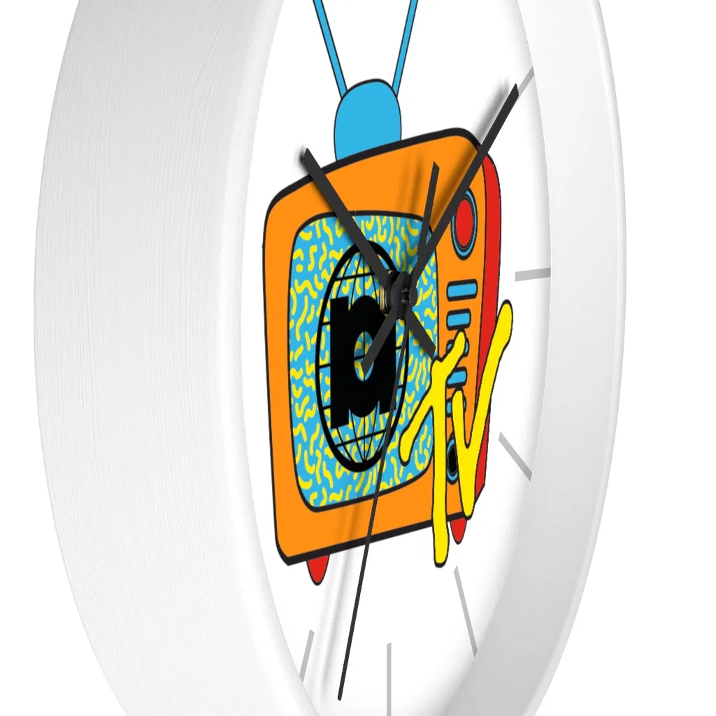 Beat Junkies TV retro Wall clock