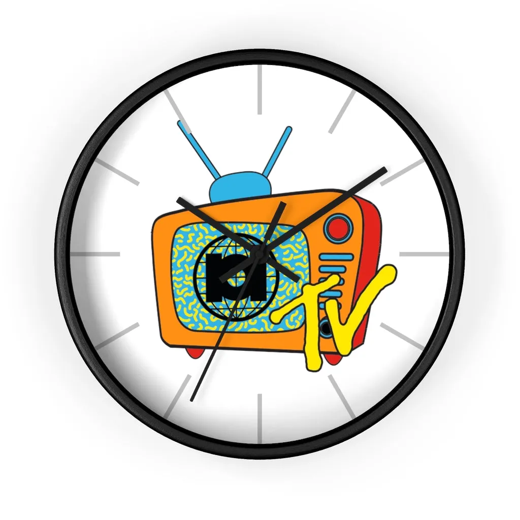 Beat Junkies TV retro Wall clock