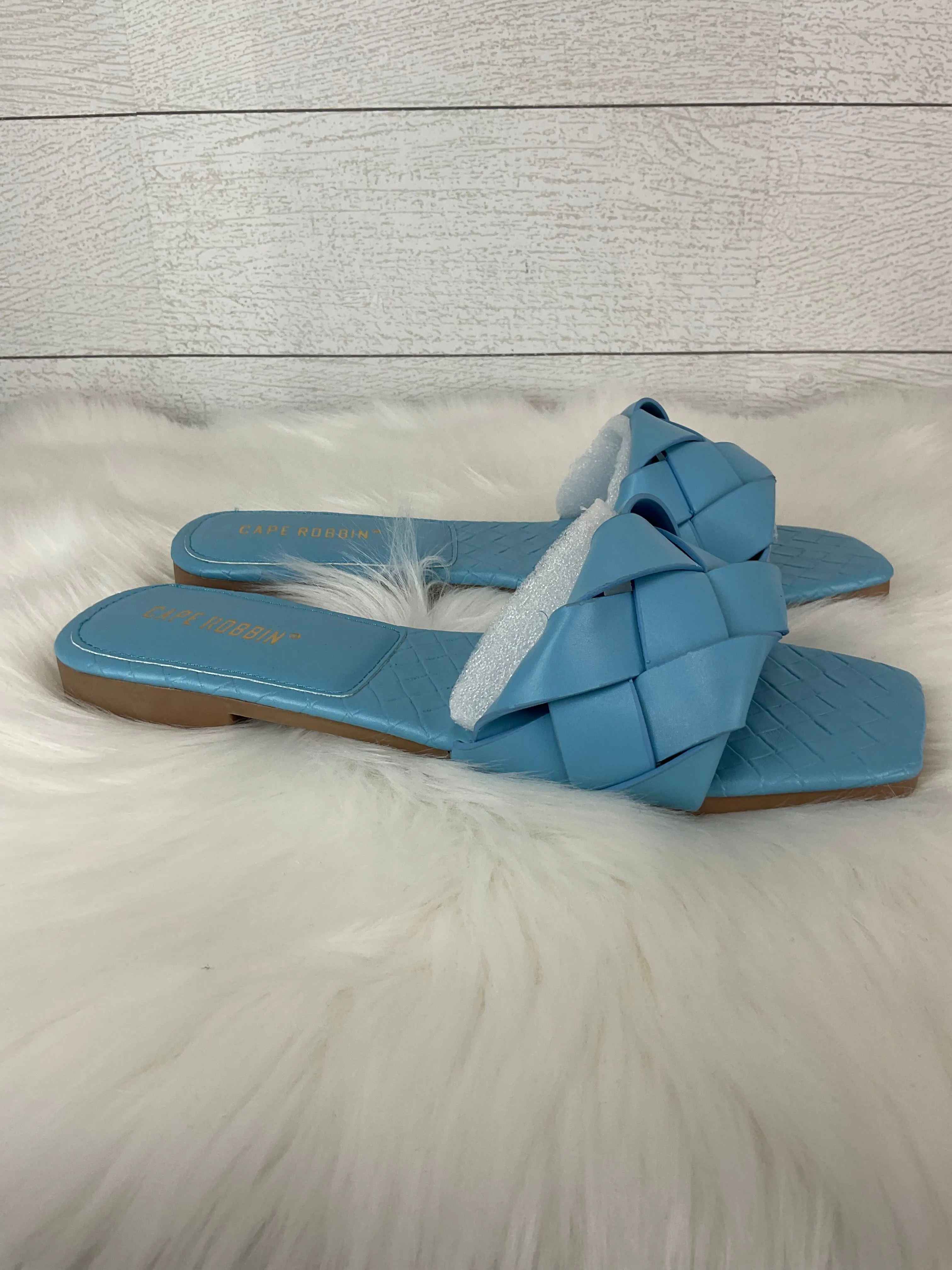 Blue Sandals Flats Clothes Mentor, Size 8.5