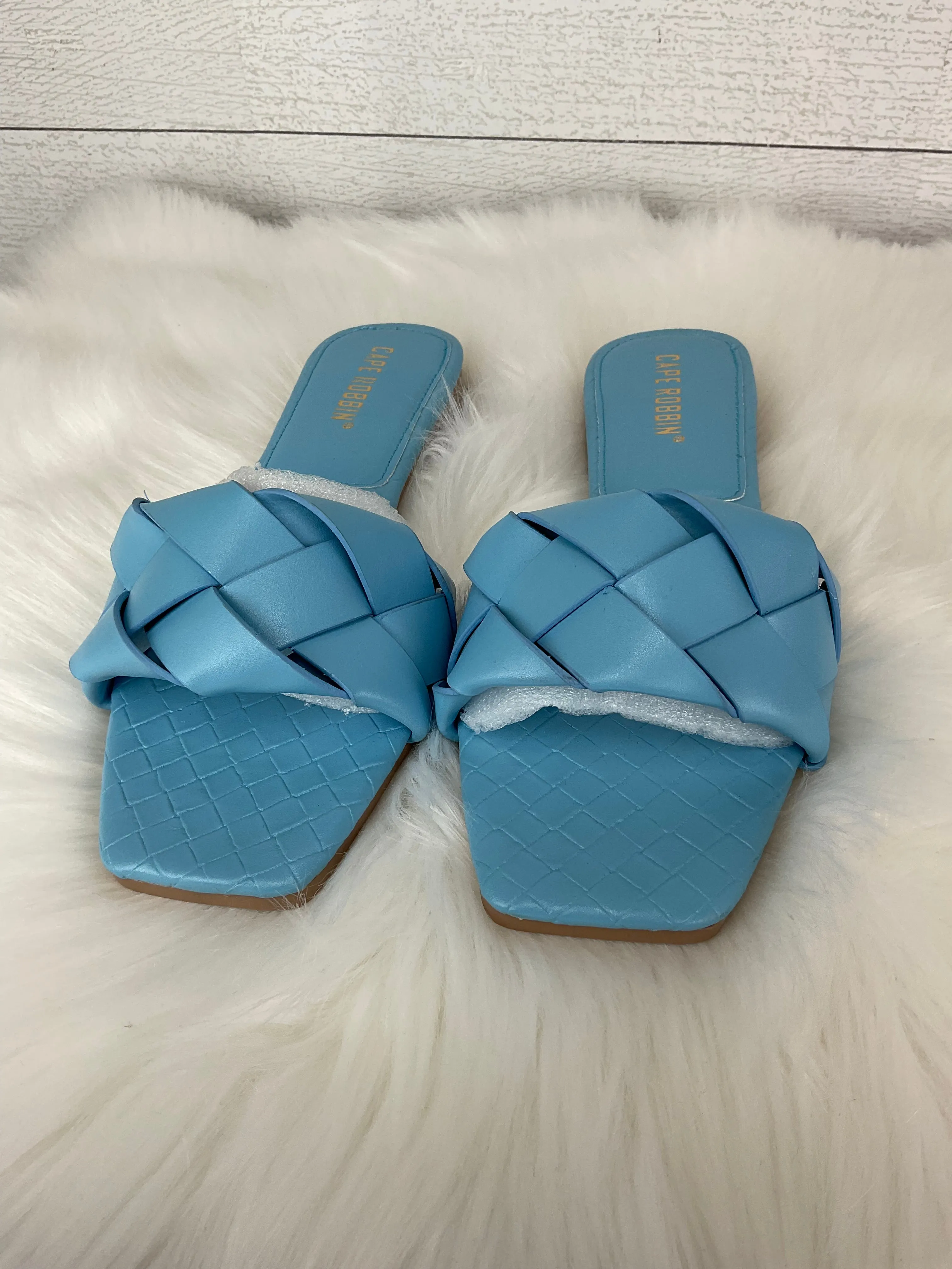 Blue Sandals Flats Clothes Mentor, Size 8.5