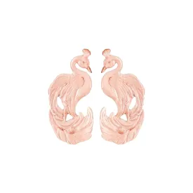 Blush Peacock Earrings