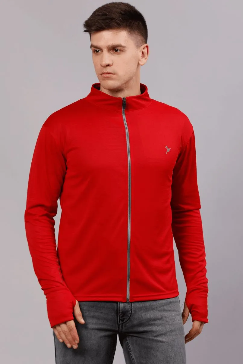 Bright Red - Sunblock Jacket