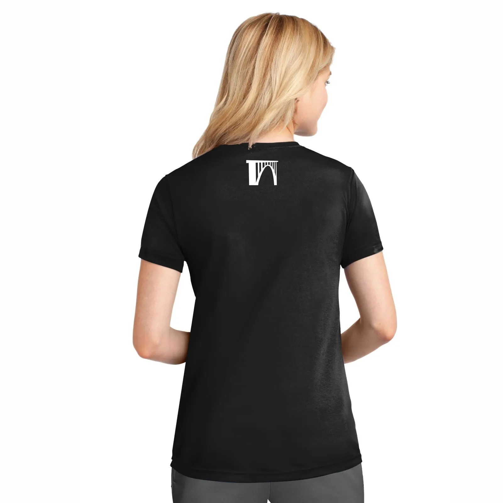 BSIM Women's Tech UPF50 Tee -Black- Bixby