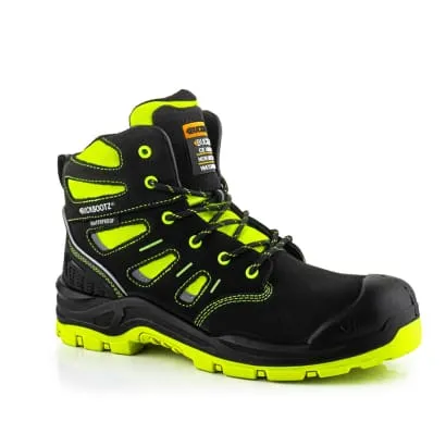 Buckboot High Visibility Metal Free Waterproof Safety Boot - bvis2