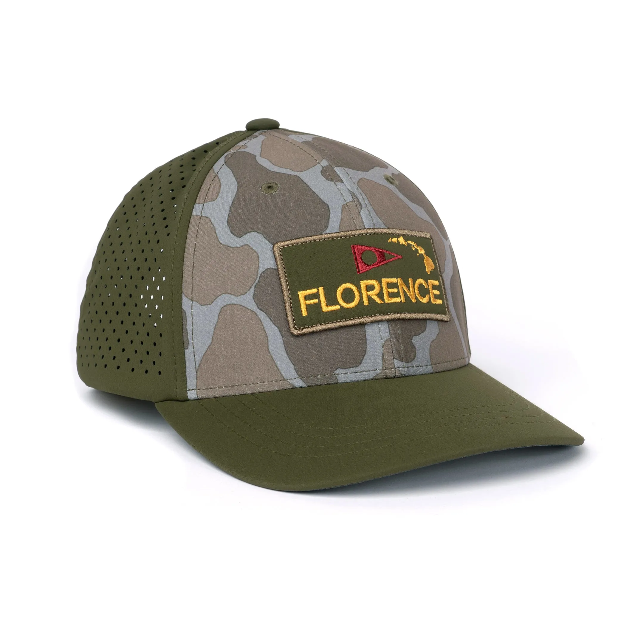 Camo Airtex Trucker Hat