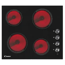 Candy Hotplate 51CM 4 Zone Vitroceramic Hob - Black | CHK46C