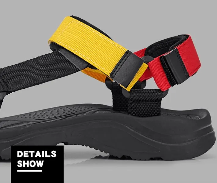 Casual Flexible Sports Men's Sandals with Velcro - SF1549