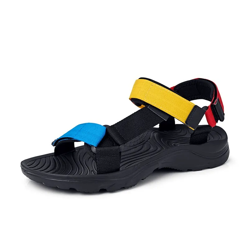 Casual Flexible Sports Men's Sandals with Velcro - SF1549