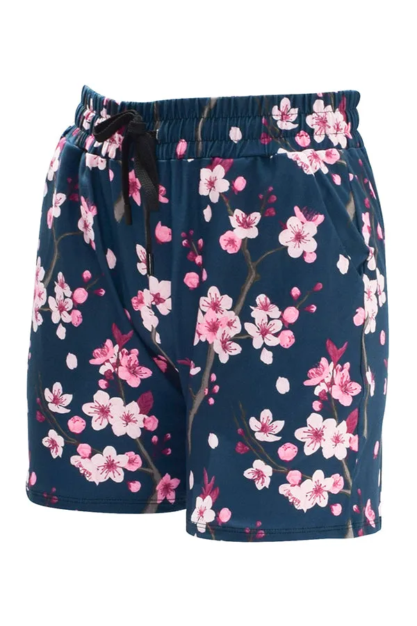 Cherry Blossom Jogger Shorts