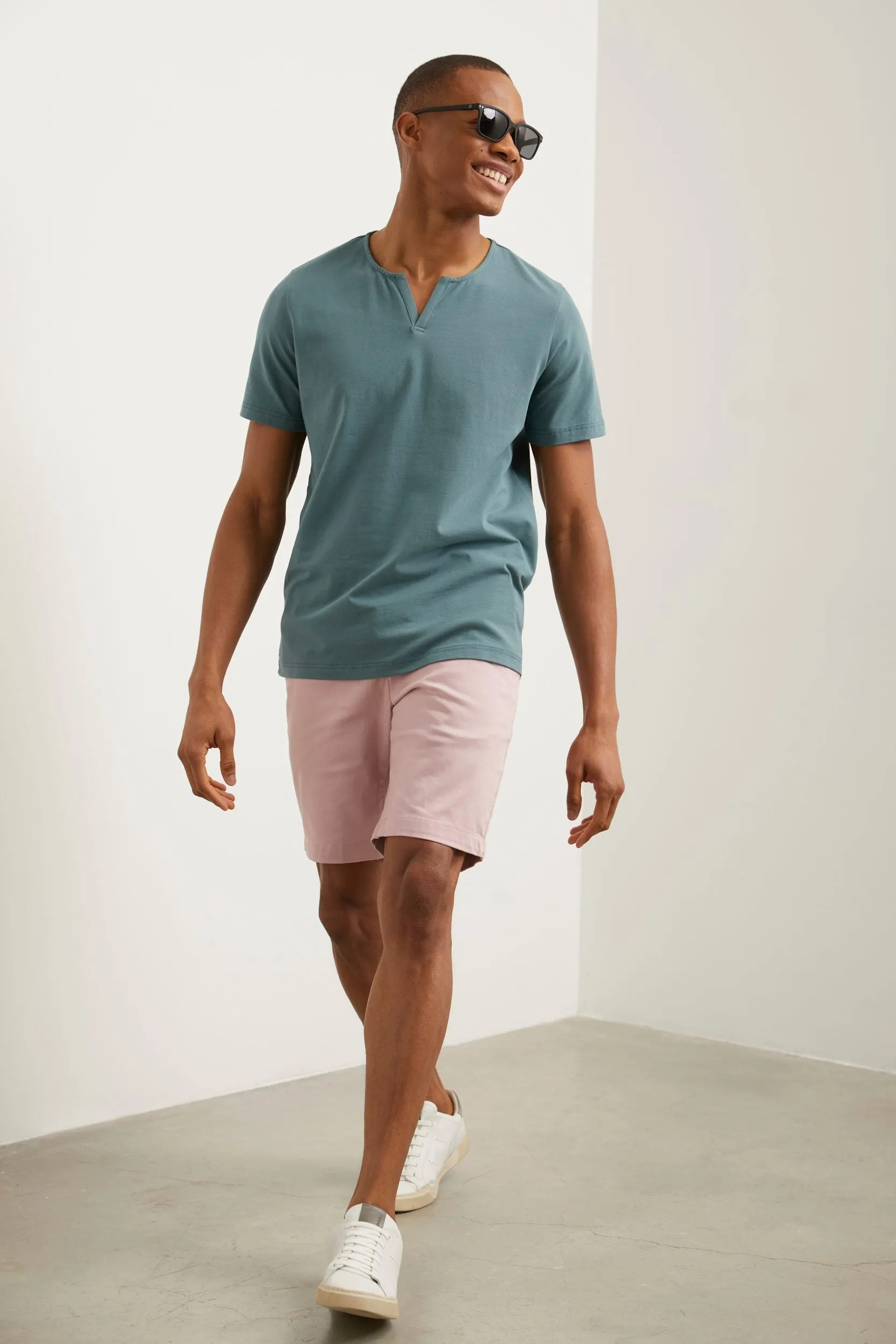 Chino-look Bermuda shorts