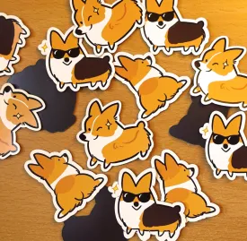 Corgi Magnet Set #1 (Pack of 3)