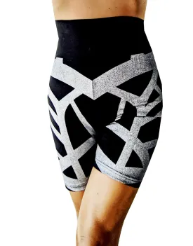 Cyborika Half Length Cycling Shorts