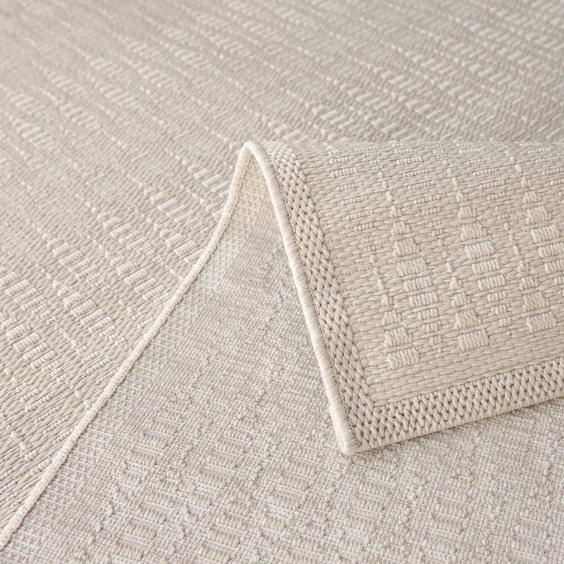 Devonport Indoor/Outdoor Maze Cream Rug