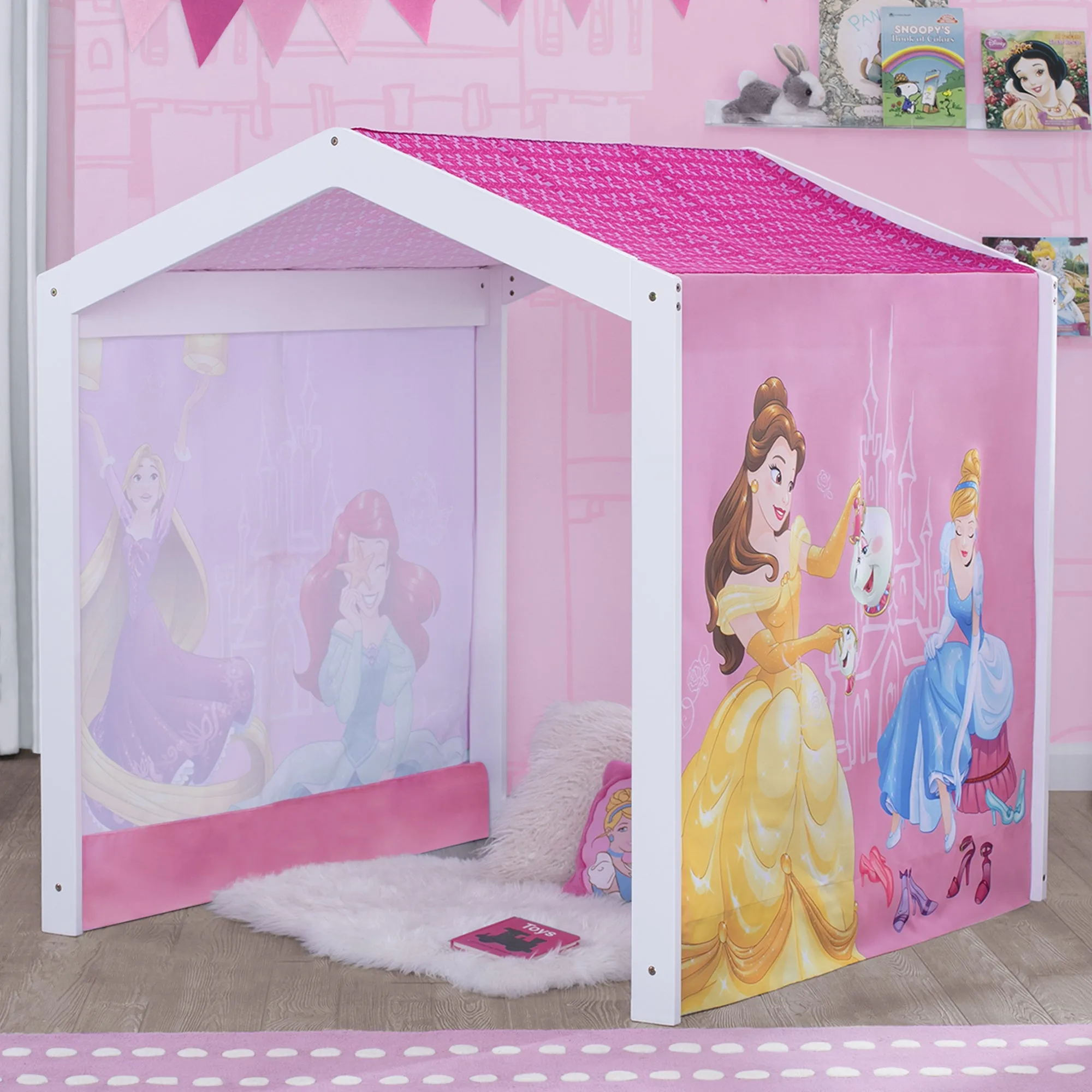 Disney Princess Indoor Playhouse with Fabric Tent