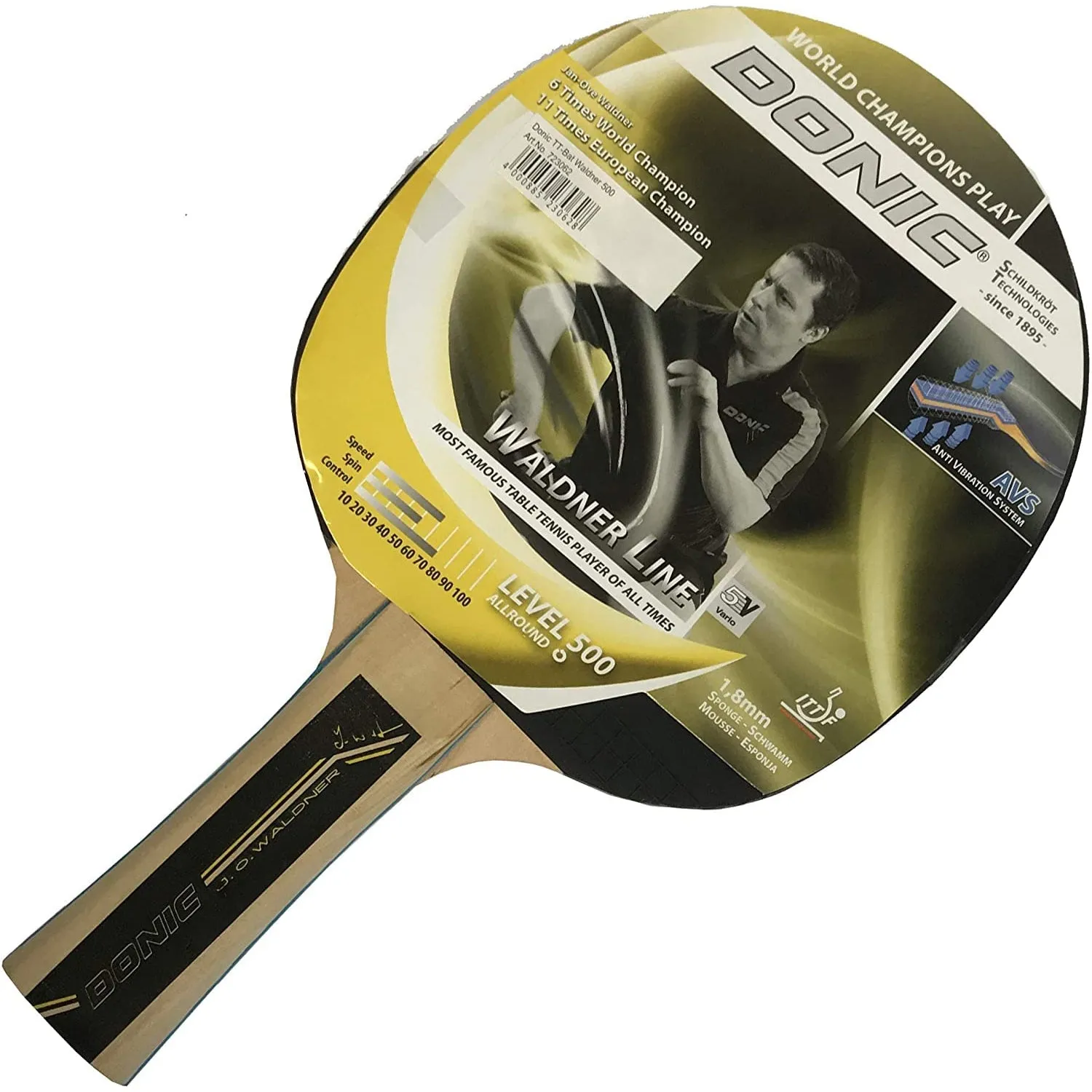 Donic Waldner 500 Table Tennis Bat