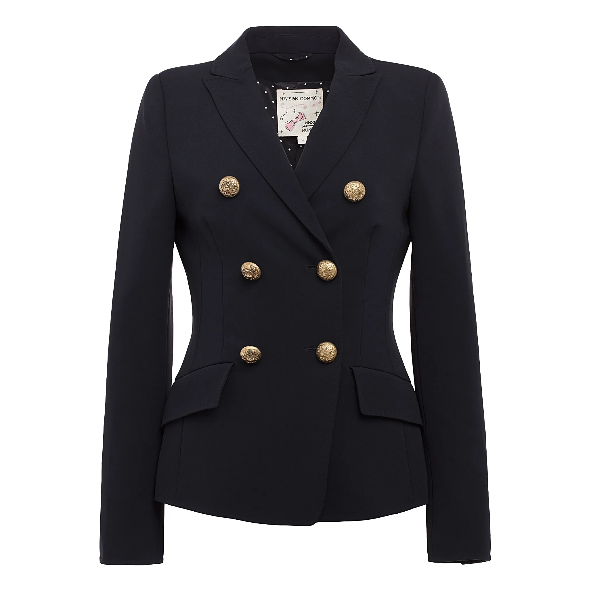 Double Breasted Blazer - Navy