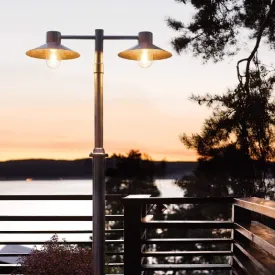 Double or Single Metal Pole Light | Various Finishes