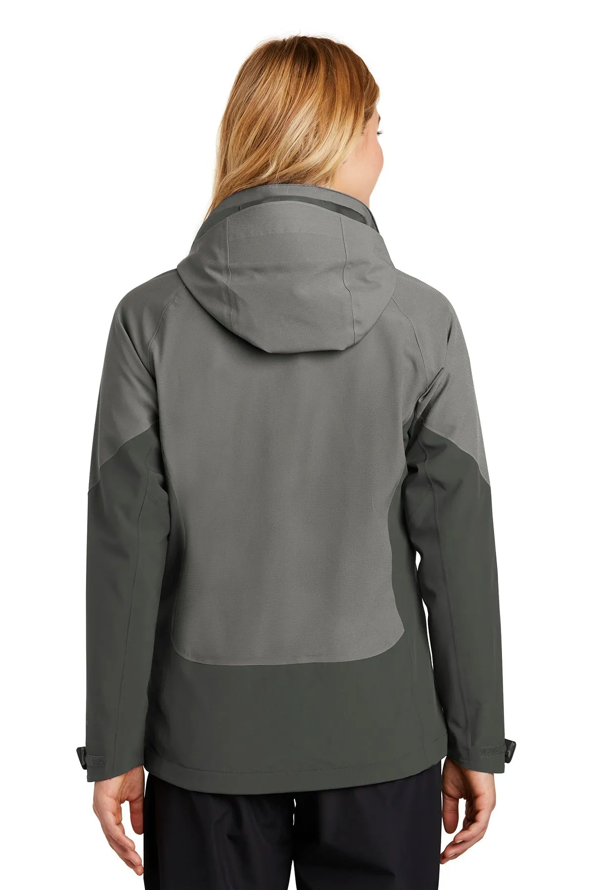 Eddie Bauer Ladies WeatherEdge Custom Jackets, Metal Grey