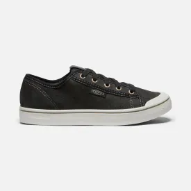 Elsa Harvest Leather Sneaker in Black/Silver Birch CLOSEOUTS