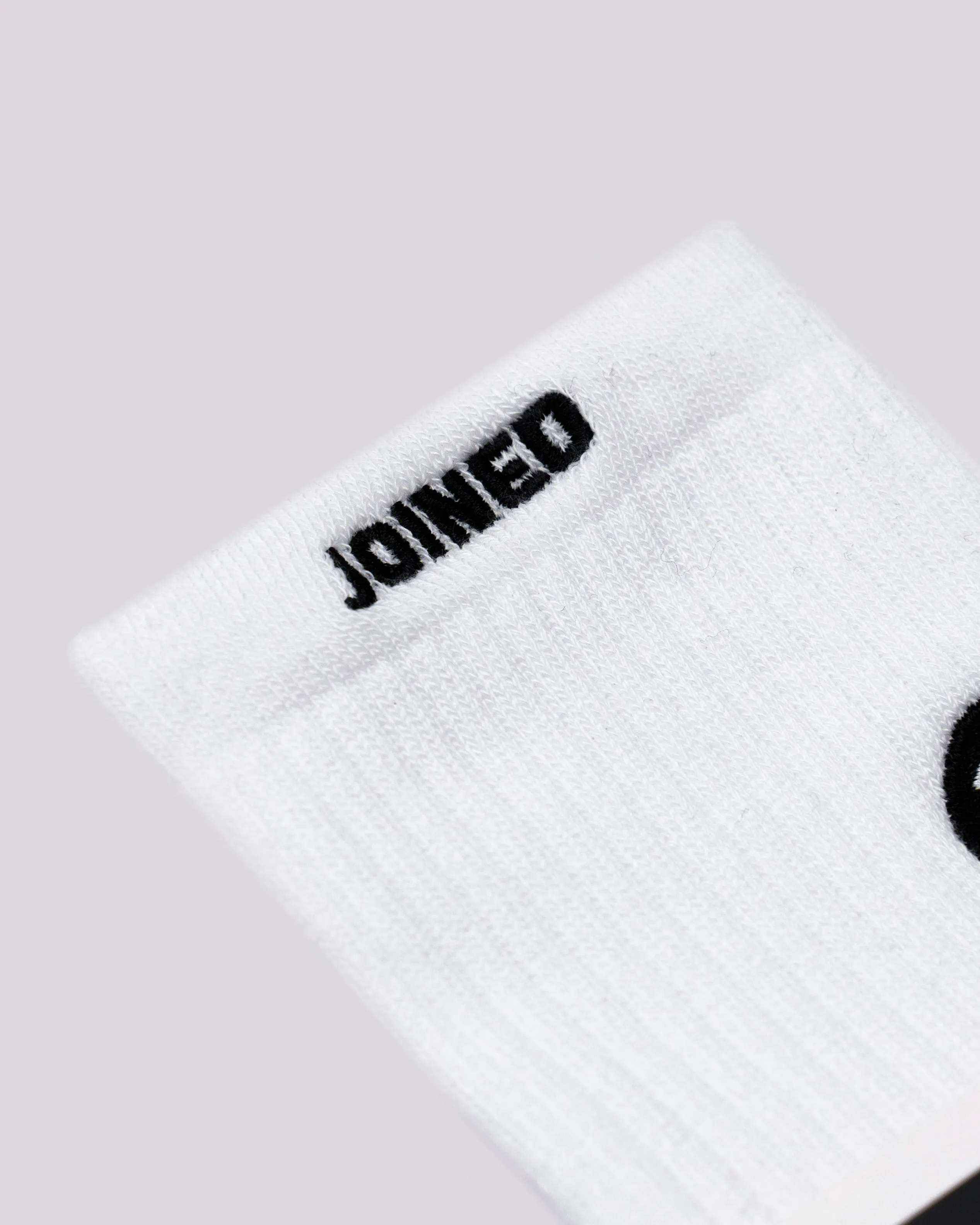 Embroidery Trainer Socks