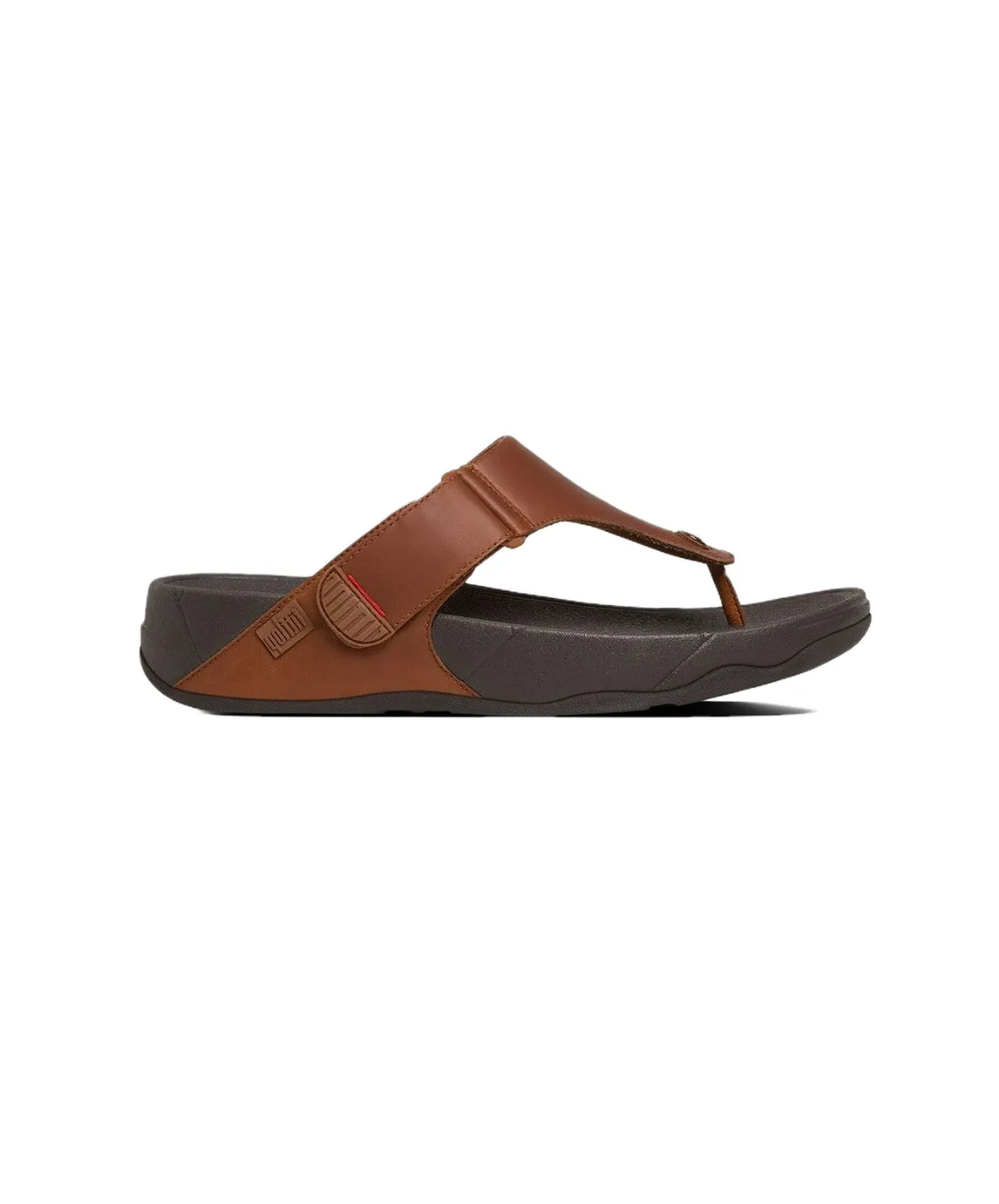 FitFlop Trakk II Toe Post Mens Sandals Brown