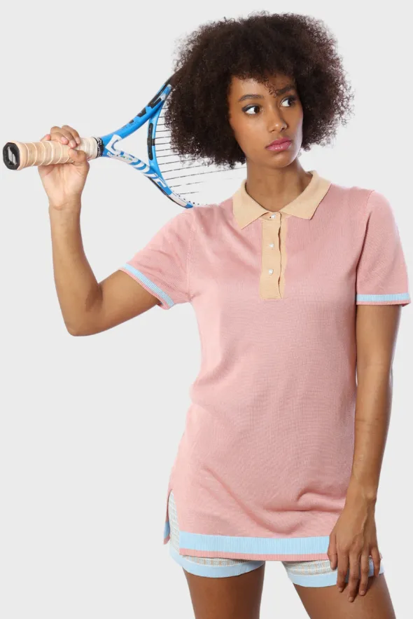 Fitted Tencel Tennis Dress & Shorts Set