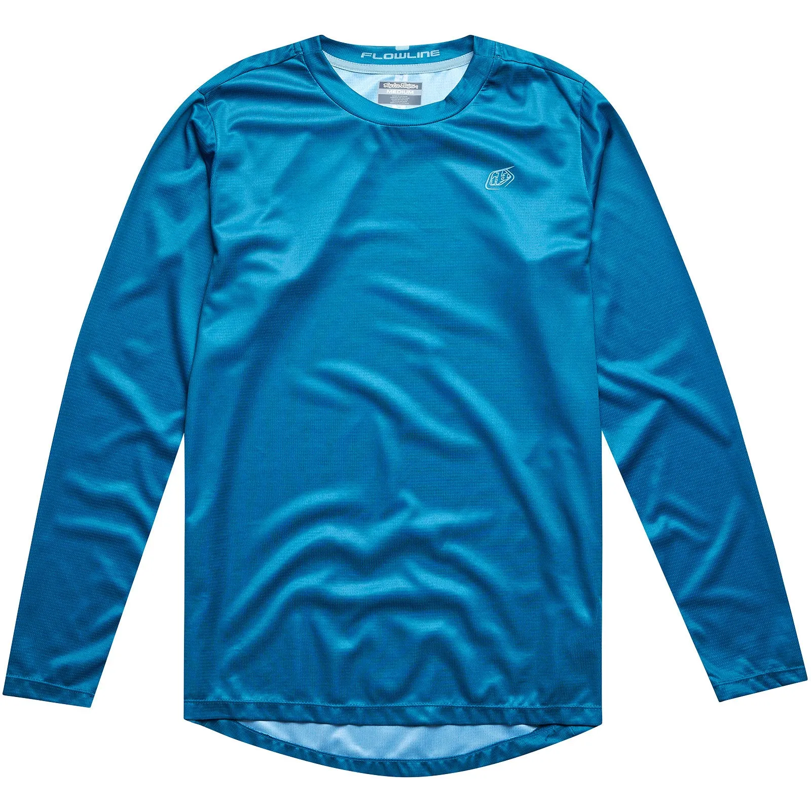 Flowline LS Jersey Solid Slate Blue