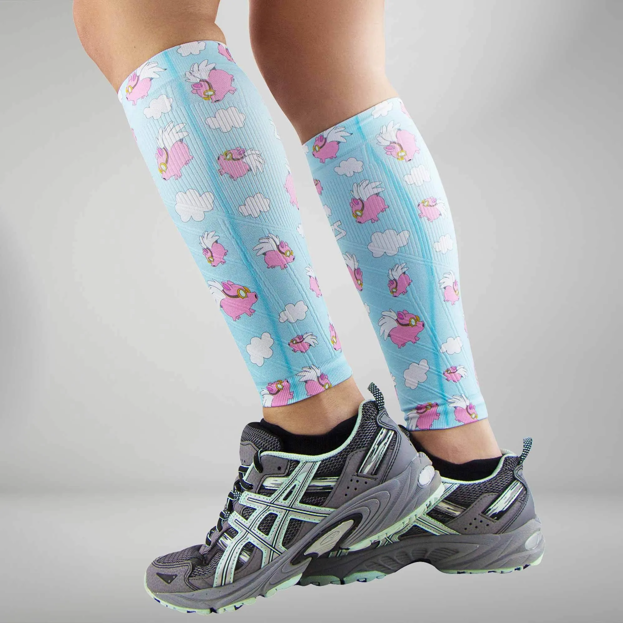 Flying Pigs Compression Leg Sleeves